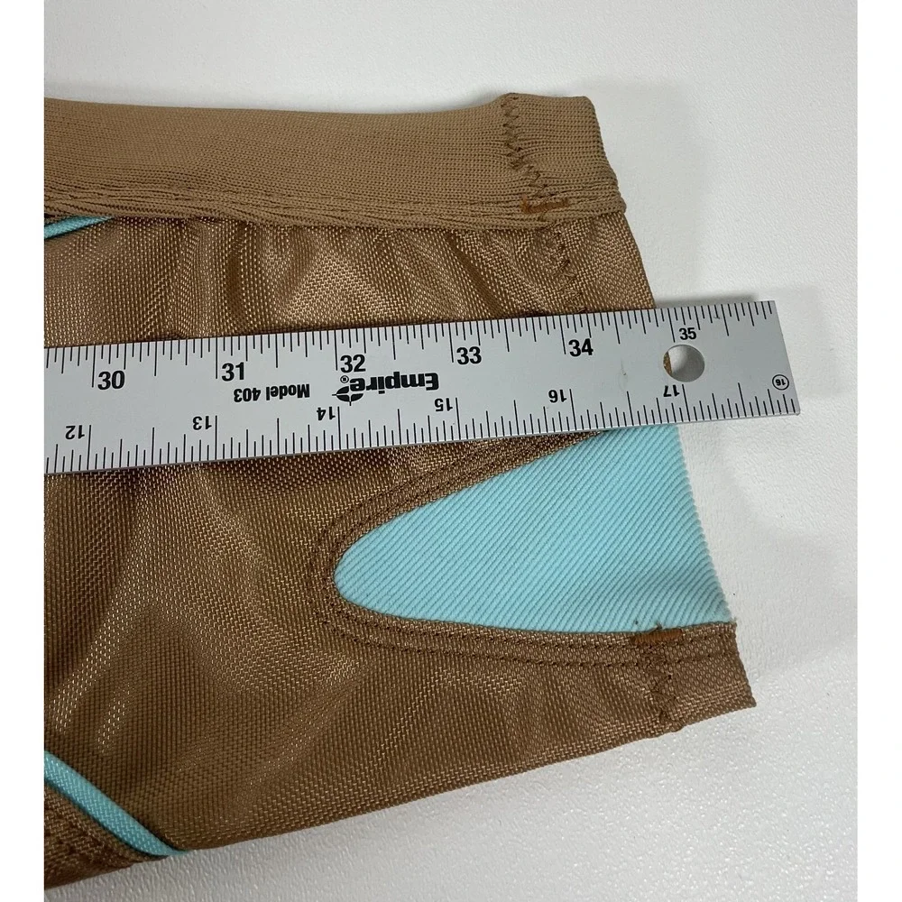 MSR Starlet Youth Motocross‎ Pants Brown Blue Floral Racing Gear Size 14 NWT